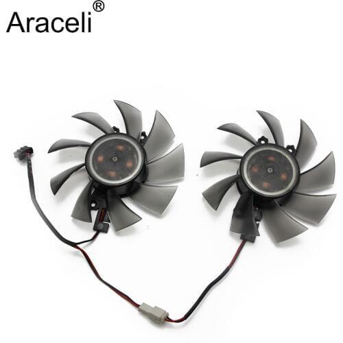 FD8015H12S 75mm GTX1050 VGA Fan For GALAX KFA2 GTX 1050Ti EXOC Graphics Card Cooling Fan 4Pin