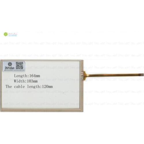 KDT-4791 7 inch 4 wire TOUCH SCREEN for gps glass 7 touch panel Resistance Touch Screen
