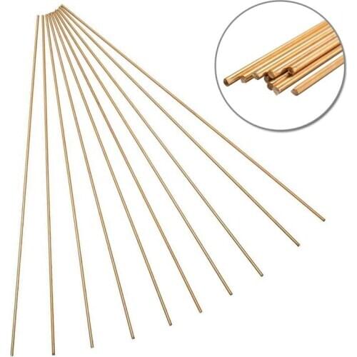 Brass Welding Rods Bronze Welding Wires Sticks Electrode Soldering Rod 2mm*250mm For Welding Brazing Soldering Parts Set Kit