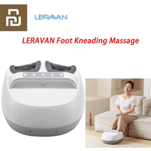 Xiaomi LERAVAN foot kneading massage pedicure machine according to foot plantar point instrument foot and calf household gifts