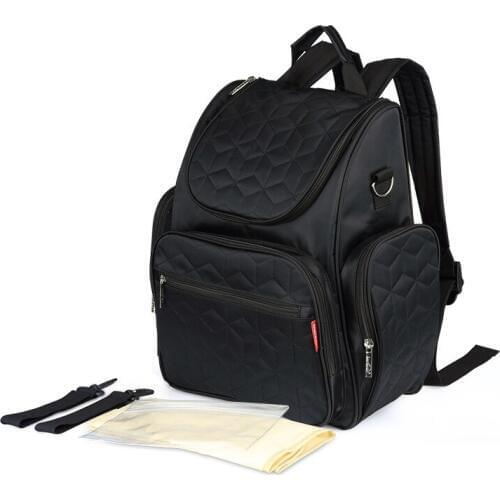 Fashion Mummy Bag Large Capacity Waterproof Stroller Bags Double Shoulder Multi-function Backpack Baby Diaper Handbag MBG0028