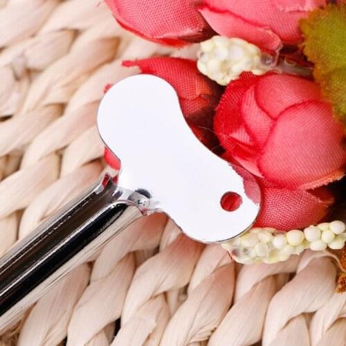 Stainless Iron Metal Tube Toothpaste Hair Color Dye Cosmetic Oil Paint Squeezer M76D