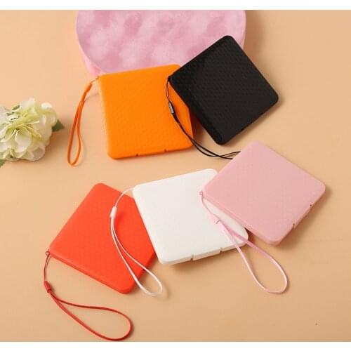 New Cartoon Transparent Mask Storage Box Save Masks Box Disposable Mask Container Protects The Mask From Dust and Moisture