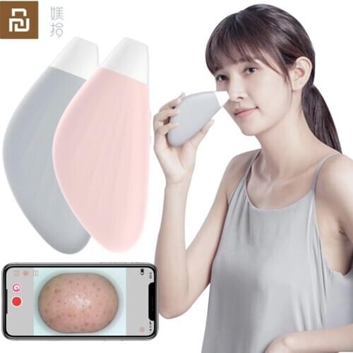 Youpin Meishi Smart Visible Blackhead Remover Facial Pore Cleaner Vacuum Suction Deep Facial Cleansing Beauty And Skin Care
