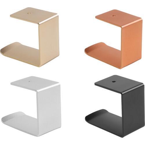 Universal 3M Metal Headphone Hanger PC Monitor Wall Hook Durable Desktop Mount Earphones Stand Holder Accessories