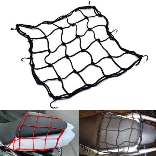 Universal bungee net motorcycle helmet grid storage helmet cargo organization net For KTM Duke 200 390 125 RC125 RC200 RC390