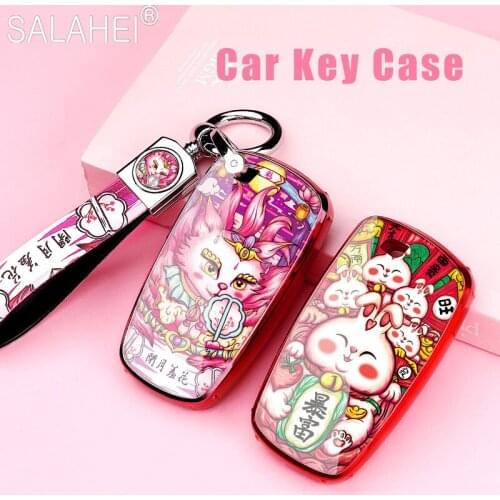 High Quality TPU Car Key Cover For Ford Fusion Mondeo Mustang Explorer Edge EcoSport For Lincoln Mondeo MKC MKZ MKX Accessories