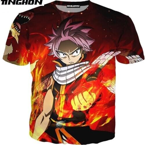 XS-7XL 3D Sports Basketball Mens Shirt Inspirational Animation FAIRY TAIL T-Shirt Shirt Cute Cat Elf Kids Top 03