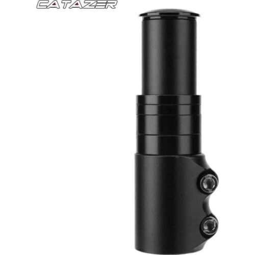 120mm Bike Handlebar Stem Riser Rise Up Extender Extension Heads Up Black Bicycle Adaptor Durable MTB Mountain Bike Stem