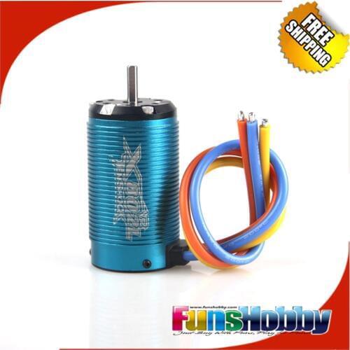 Tenshock X802L V2 1/8 6 Pole Electric Micro Brushless DC Motor For Off Road Truggy Traxxxas RC Cars. Free Shipping