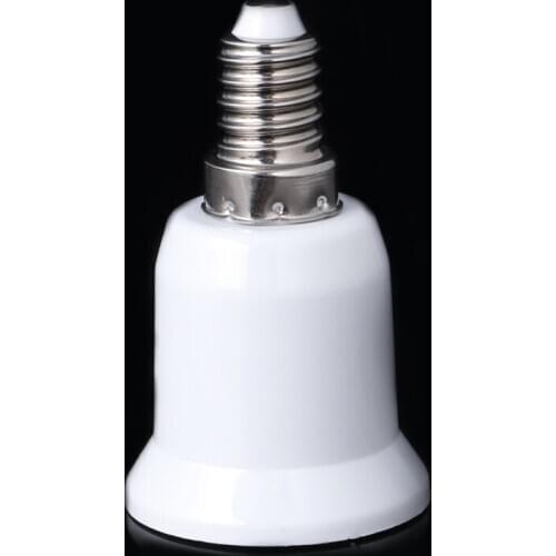 E14 To E27 Base Screw LED Light Lamp Bulb Holder Adapter Socket Converter