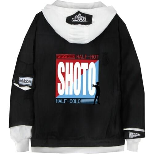 My Hero Academia Shoto Izuku Midoriya denim Jacket anime Cosplay Costume mens black thick Coat casual Hoodies Outwear Jackets