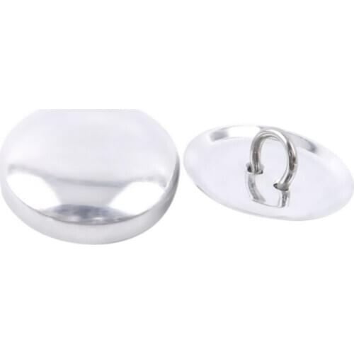 Round Fabric Cloth Covered Button Metal DIY Bag Cloth Buckle Kits Press Bread Button Cloth Base