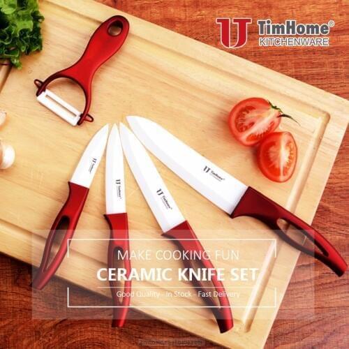 Zirconia Ceramic Knife Set Kitchen knife paring 3" 4" 5" 6" inch+ Peeler+Covers Beauty Gifts cooking tools