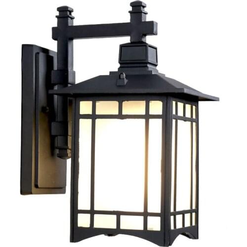 Wall Lamp Waterproof Modern Minimalist Outdoor Courtyard European Style Balcony Lamp Outdoor Chinese Corridor Aisle Lamp