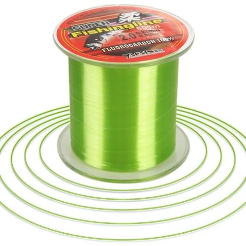 300M Nylon Super Stronger Fishing Line Fluorocarbon Coated Monofilament Leader Line Carp Fishing Wire Fishing Tools