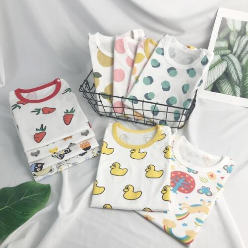 2019 New Cotton Childrens Clothing Childrens Wear Summer Short-sleeved Childrens T-shirt