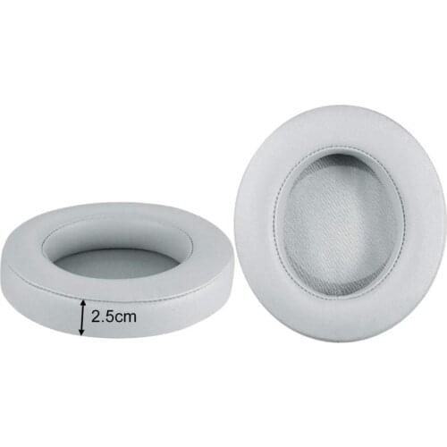 2Pcs Oval Gaming Headphone Ear Pads Cushion Cover Earmuff Replacement for Razers Krakens 7.1 V2/Pro V2