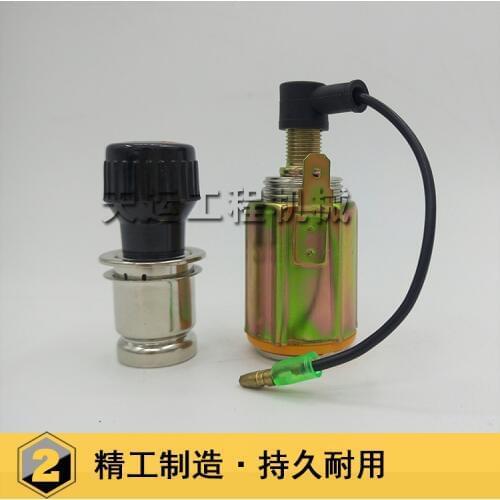 Excavator Komatsu Hitachi Doosan Deawoo doosan Sany Sumitomo general cigarette lighter assembly 12v 24v