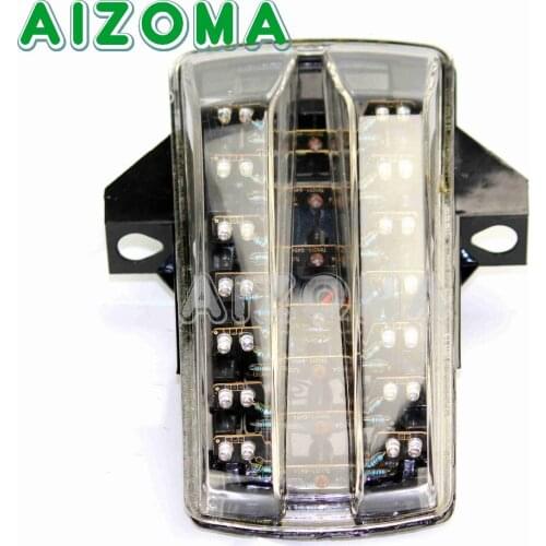 Motorcycles LED Taillights Red Brake Lamp Amber Turn Signal Indicator For SUZUKI SV650 SV1000 2003 2004 2005 2006 2007 2008