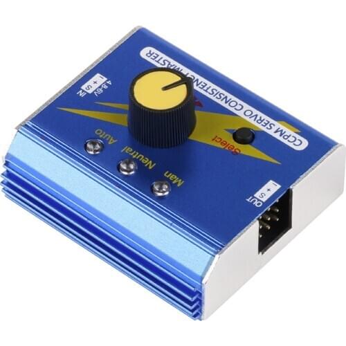 Metal Multi Servo Tester CCPM Servo Consistency Master Motor Tester ESC Checker DC4.8-6V for RC Plane Car Boat Model