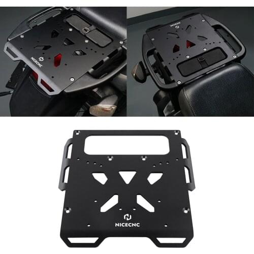 Motorcycle Rear Luggage Bracket Rack Carrier Plate Kit For Kawasaki KLR650 KLR 650 2008-2018 2009 2010 2011 2012 2013 2014 2015
