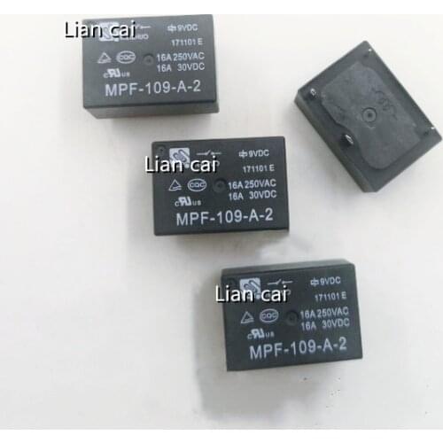 10PCS/lot 100%Original New Relay MPF-109-A-2 9VDC MPF-S-112-A-2 12VDC MPF 109 A 2 9V MPF S 112 A 2 12V 4PIN