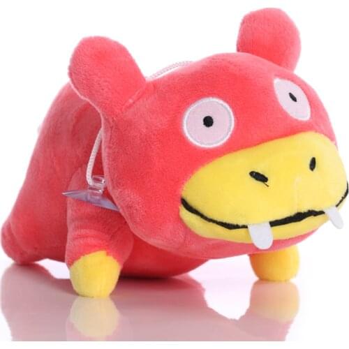 5pcs/lot 20cm Slowpoke Plush Toys Pokemon Slowpoke Plush Stuffed Toys Doll Soft Toy for Children Kids Gifts
