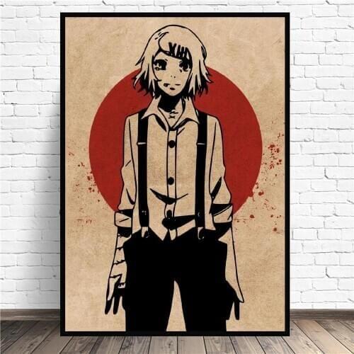 Juuzou tokyo ghoul anime Anime Canvas Painting Wall Art Pictures Prints Home Decor Wall Poster Decoration For Living Room