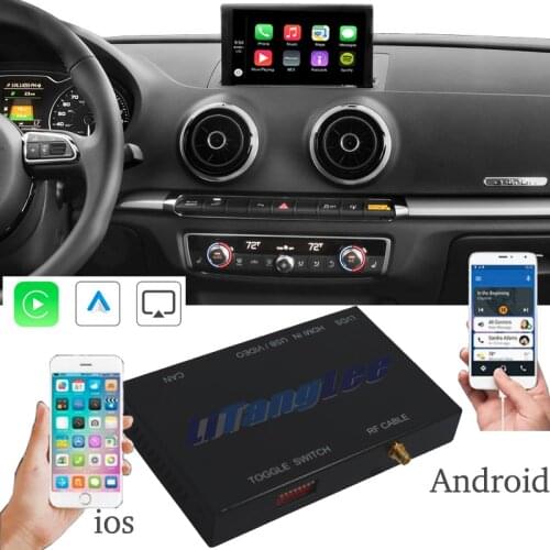 Car Camera Carplay Decoder Adapter For Audi A3 RS3 8V 8Y 2012~2021 MIB 2 Mirror Link Display Android Auto Play 360 BirdView