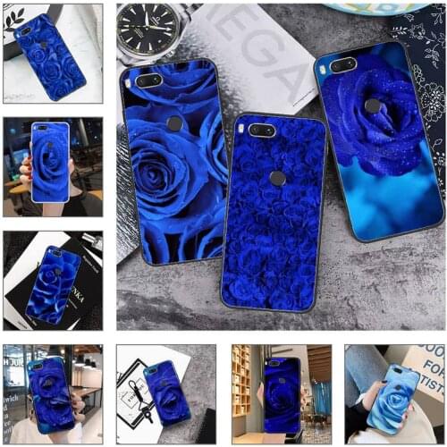 Blue rose Phone Case For Xiaomi Mi Redmi Note 8T 9T 9S 9A 10 7 8 9 Lite pro