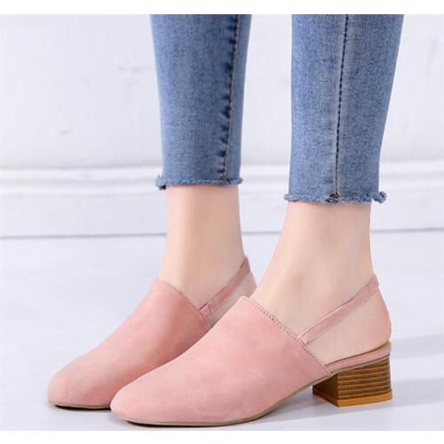 COOTELILI Low-heeled Shoes