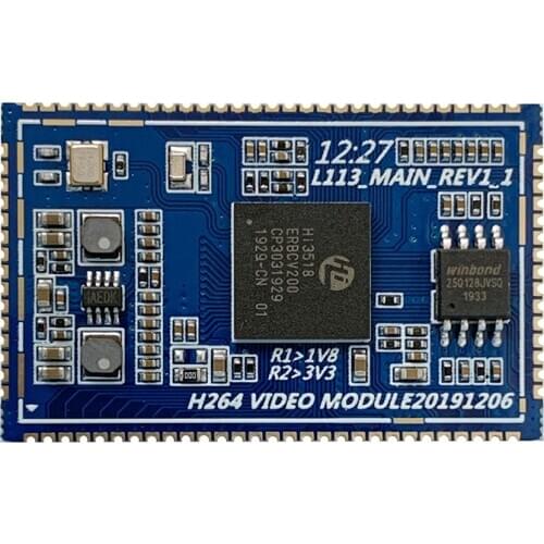 Hi3518e core board wifi Hd camera audio and video capture IPcam security monitoring module