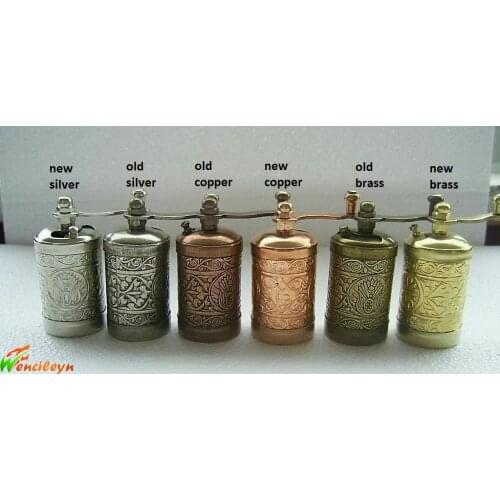 Salt and pepper mill manual food herb grinders spice jar containers kitchen gadgets spice bottles 3.1 inch Hand mill