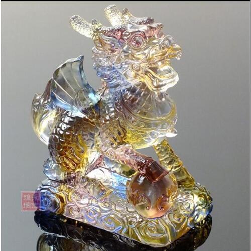 Unicorn ornaments a pair of high-end wine cabinet living room home decorations move gifts