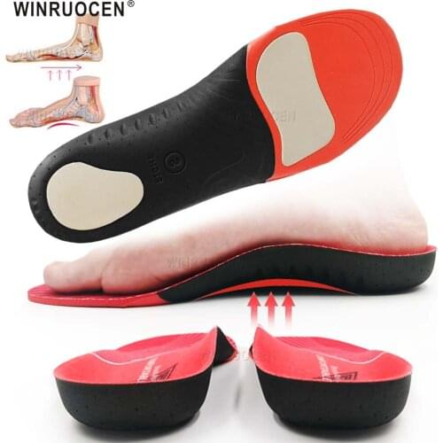 Orthopedic Insoles From Flat Feet Men Women Sports Shoes Arch Support Insoles For Shoes Plantar Fasciitis Insert Health Pads