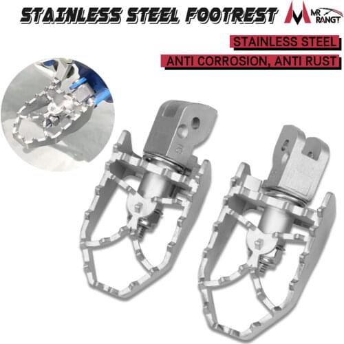 Motorcycle Pegs Pedal Footpegs Footrest For DUCATI Scrambler 800 400 1100 Multistrada 950 1200 1260 Hypermiotard 821 939 950