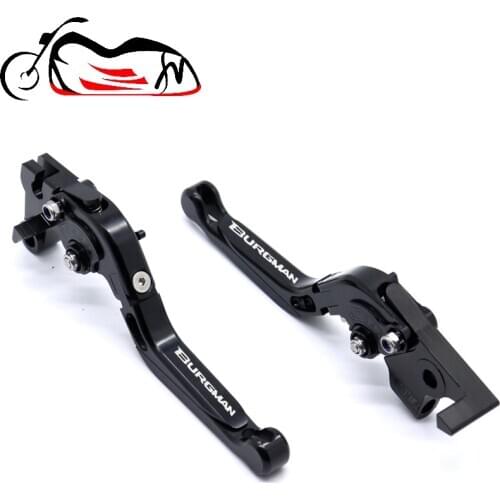 Brake Clutch Levers For SUZUKI AN 250 400 Z 1998-2020 Burgman UH 125 150 200 2002-2020 Motorcycle Adjustable Folding Extendable