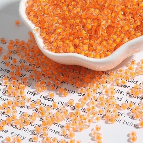 6/O 8/O 12/O Mix Color 2 3 4mm 150-1000Pcs Glass Seed Spacer Glass Beads For Jewelry Making DIY Garment Beads Sewing Accessories