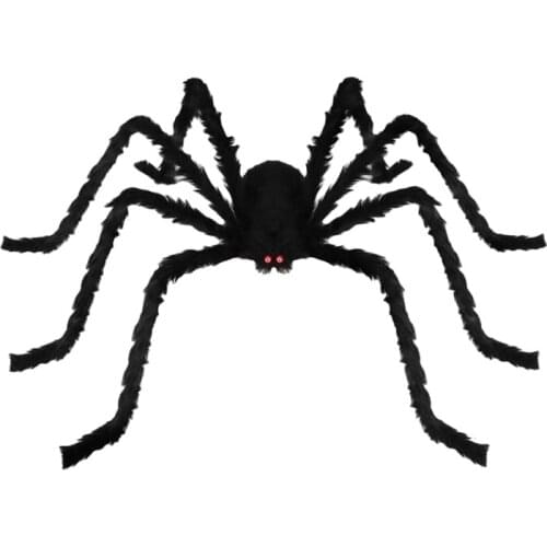 Halloween Decorations Outdoor Spider Web And Giant Spider Outdoor Halloween Decor Yard Party Supplies Decoration