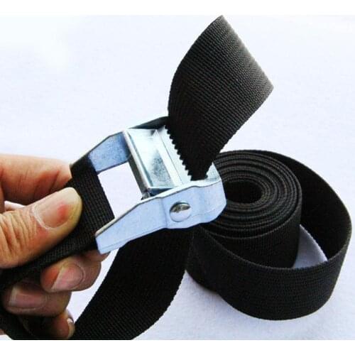 1Pcs 1/2/3/4 Meters Cargo Bundle Belt Off-the-shelf Buckle Locking Belt Card Bundle 25mm with Press Board Belt Cargo Fixing T6T2