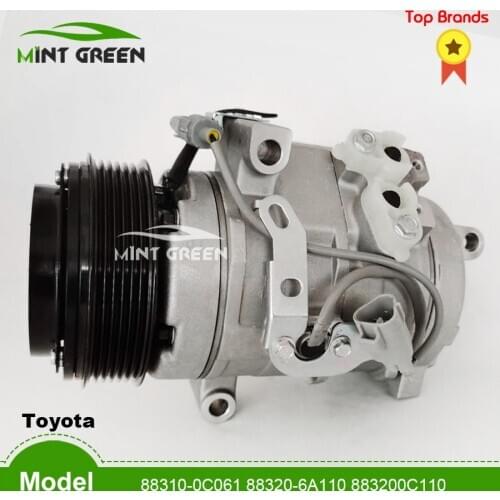 For free shipping Air AC Compressor 88310-0C061 88320-6A110 883200C110 88310-35881 For Lexus LS430 Toyota Tundra