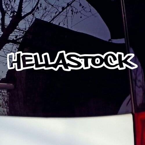 Funny Hellastock Hella Stock JDM Vinyl Decals Sticker Window toy decal toy stickers