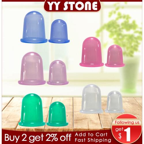 1pcs Jar for Massage Body Cups Silicone Vacuum Cupping Ventosas vacuum bank Weight massage Cupping Apparatus vacuum cans
