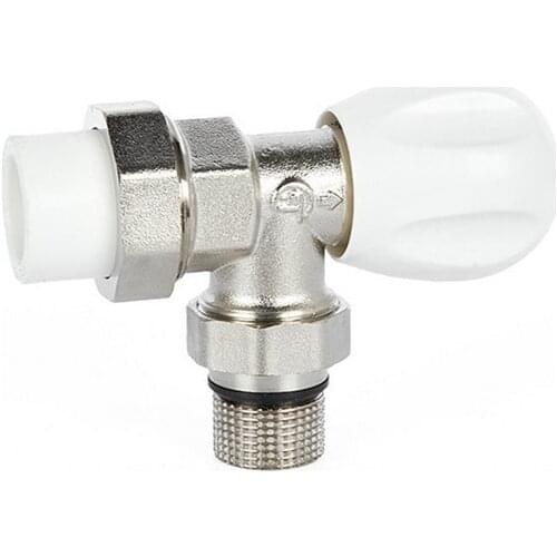 1PC Brass 3/4" DN20 Thermostatic Radiator Valve Temperature Control Valve Underfloor Heating System