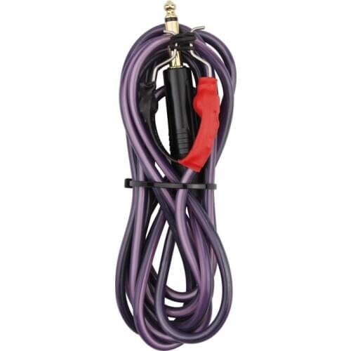 1pcs Tattoohook line Tattoo Machine Hook Tattoo Hook Cord Silicon Non-slip Length 2.4 M 5m in diameter Power Foot free Shipping