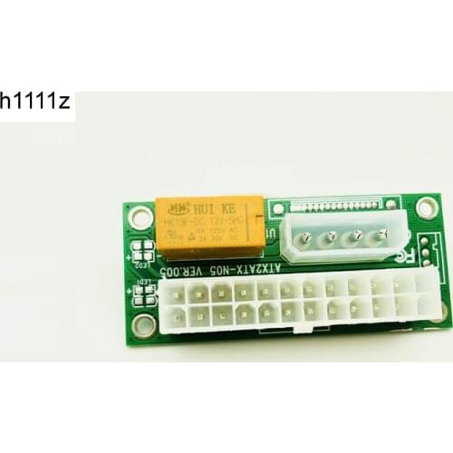 Add2psu VER004 ATX 24Pin to Molex 4Pin Dual PSU Power Supply Sync Starter Extender Cable Card For BTC Miner Machine