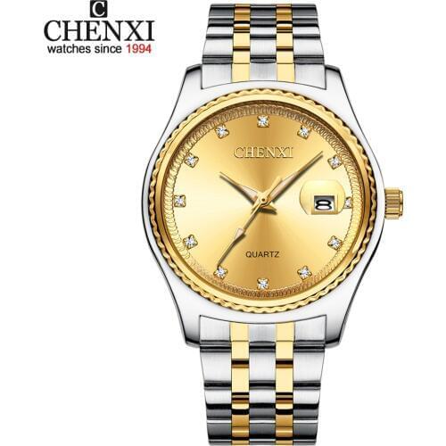 CHENXI Watch Men Top Luxury Brand Waterproof Full Steel Quartz Men Watches Business Waterproof Wrist Watch Relogio Masculino
