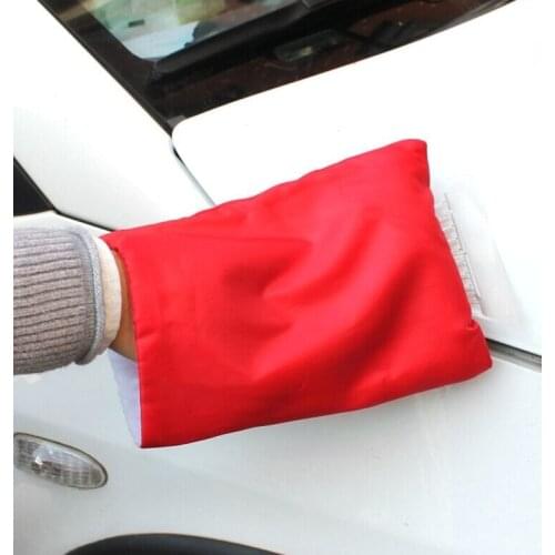 Car Cleaning Snow Shovel Car Snow Scraper Removal Glove Handheld Clean Tool Ice Scraper for Auto Window Useful Ice Scraper
