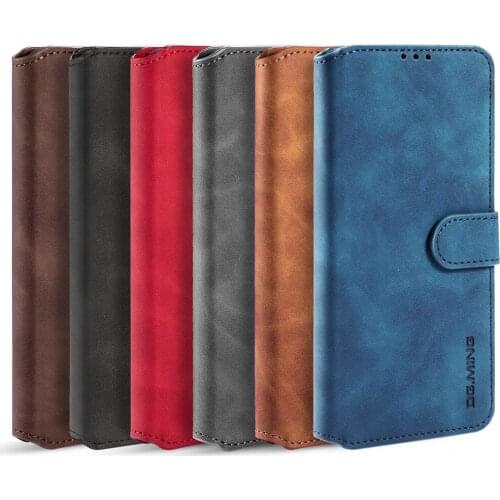 Retro Leather Phone Case For OnePlus 9 Pro Case Photo Frame Wallet Credit Card Protective Slot Flip Wallet Leather Soft Cover